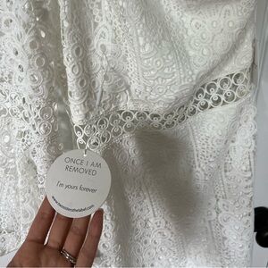 White dress from JAUS. Never worn, new with tags.